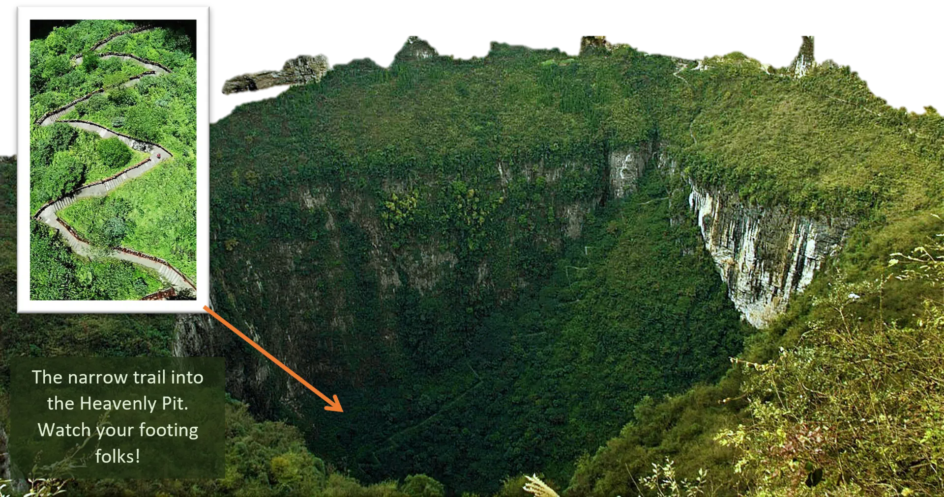 Hố thiên đường: Khám phá Xiaozhai Tiankeng, hố sụt sâu nhất thế giới!