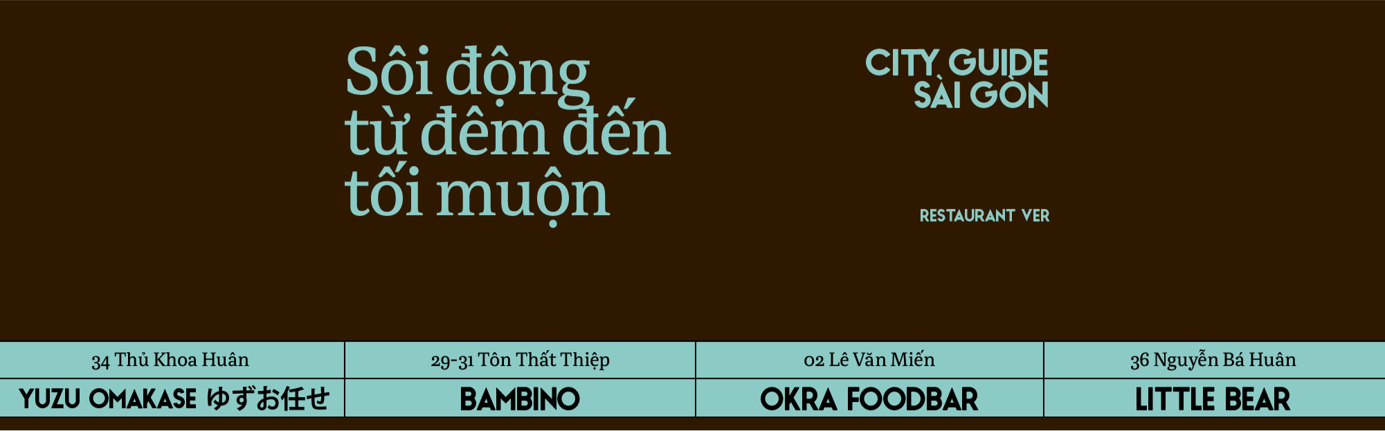 Làm thế nào để đi “vòng quanh thế giới” nhưng vẫn ở Sài Gòn và Hà Nội
