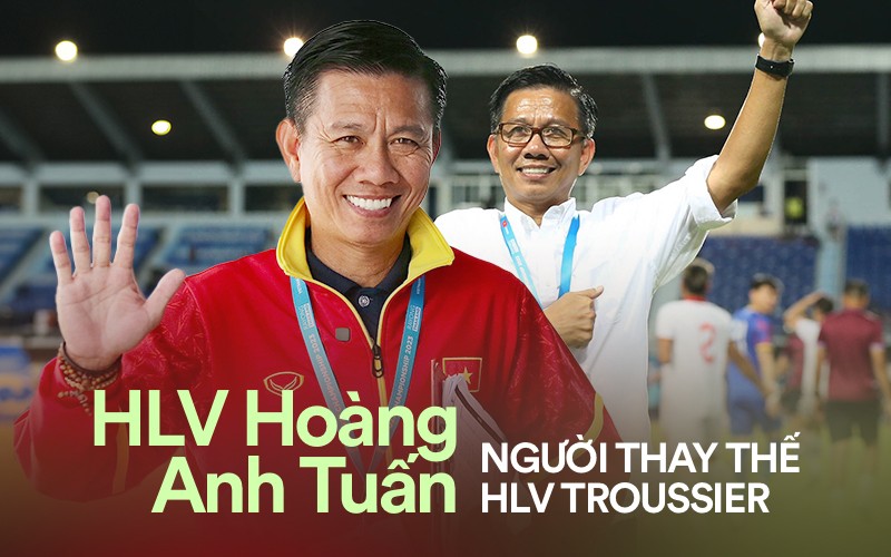 HLV Hoàng Anh Tuấn là người thay thế ông Troussier