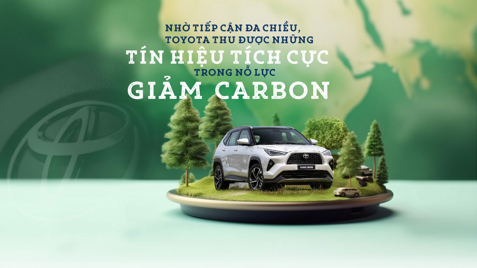 Nhờ tiếp cận đa chiều, Toyota thu được những tín hiệu tích cực trong nỗ lực giảm carbon