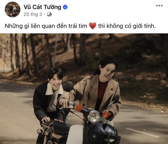 Vũ Cát Tường vẫn giấu kín danh tính người yêu đồng giới 