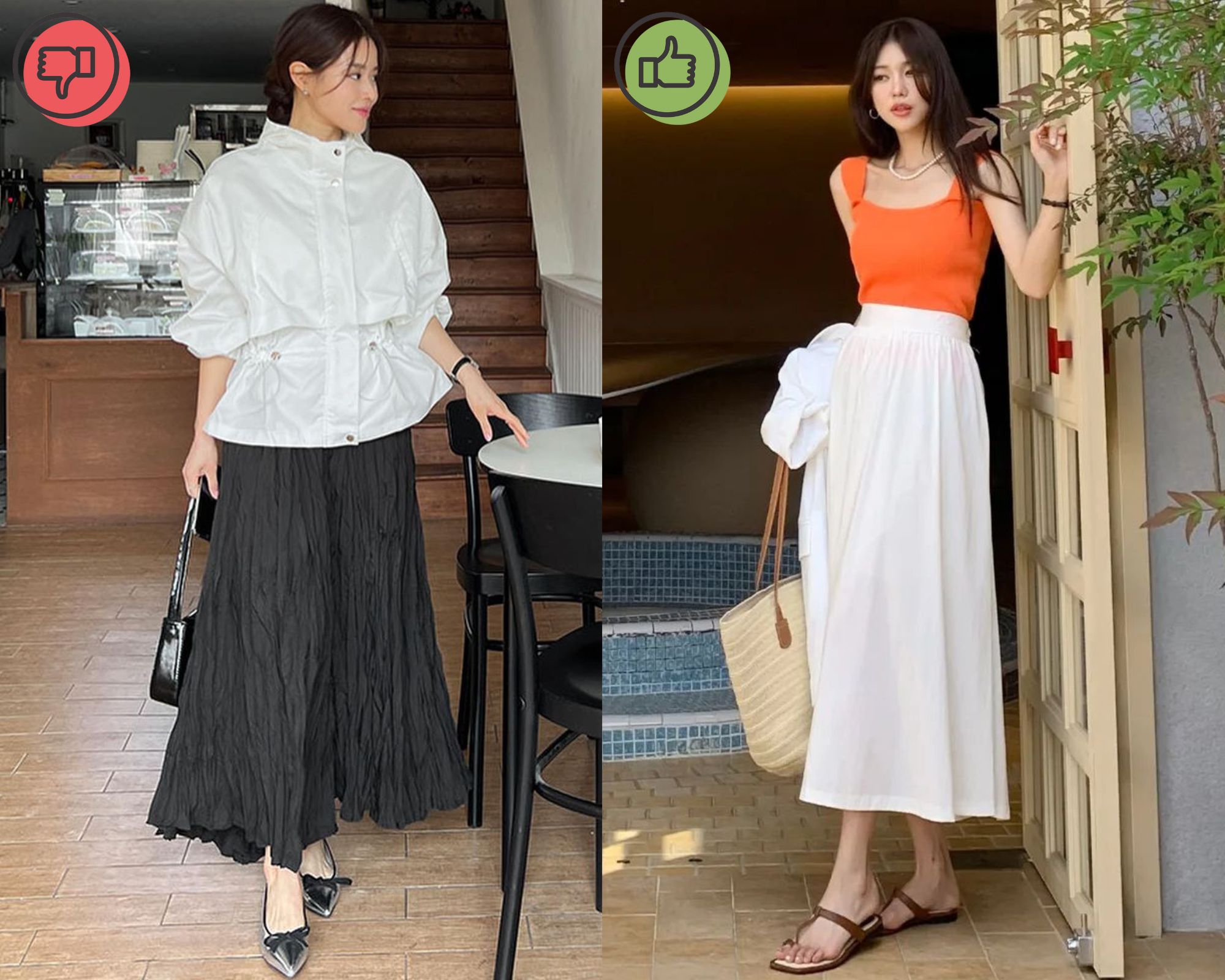 4 mẫu chân váy tưởng đẹp nhưng hóa ra lại "dìm" dáng