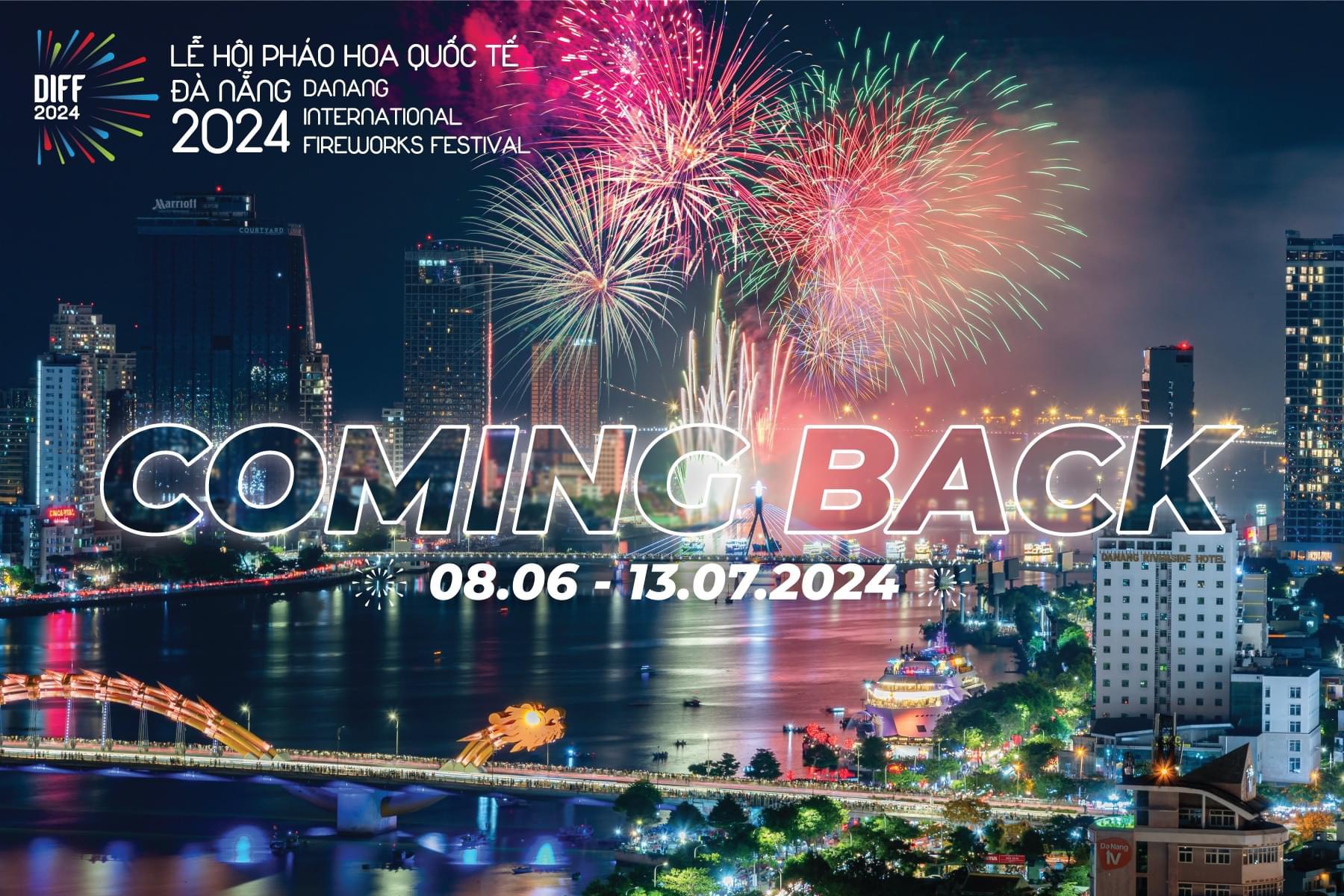 Lễ hội pháo hoa DIFF 2024