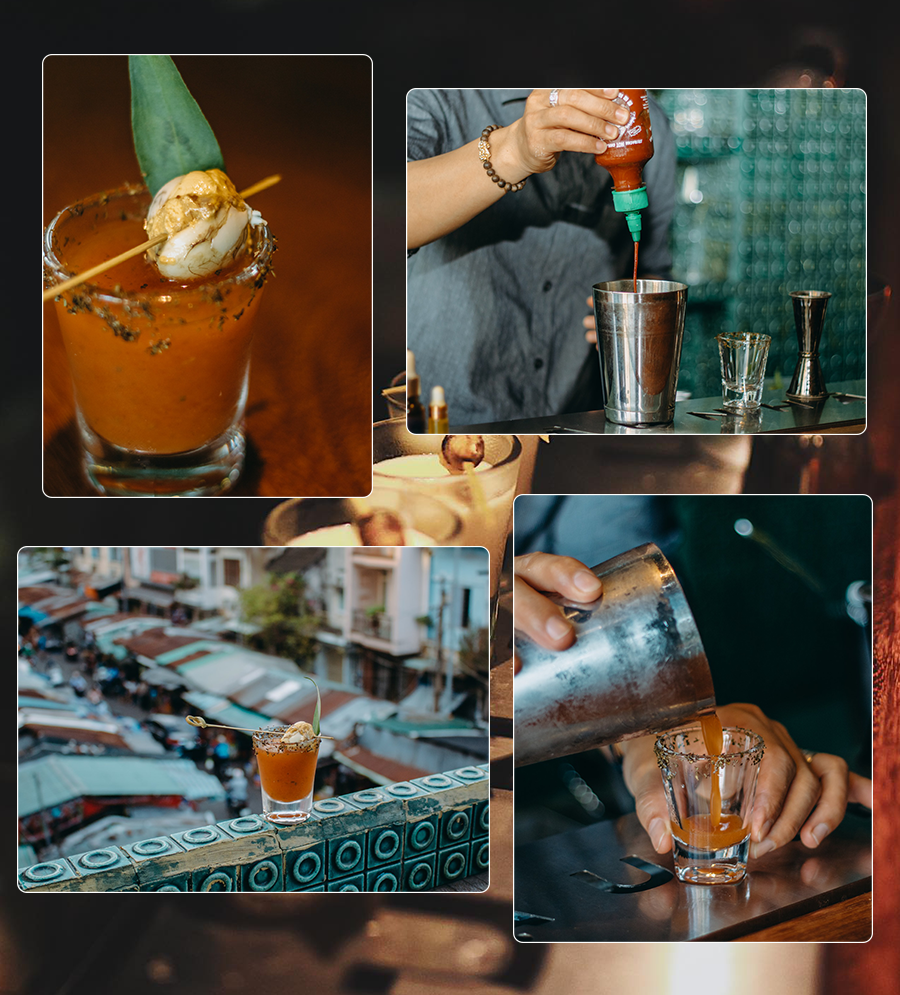 Cocktail độc lạ