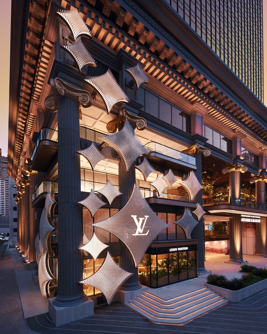 Louis Vuitton cafe