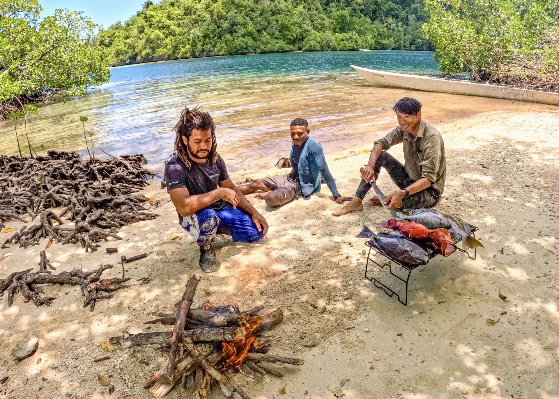Tôi đến New Guinea săn cá khổng lồ