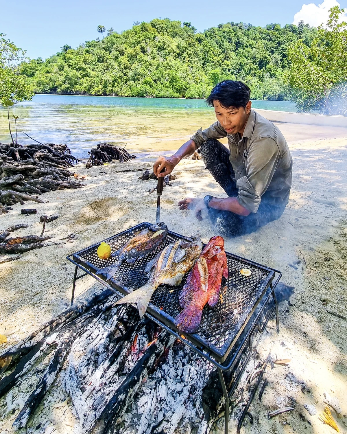 Tôi đến New Guinea săn cá khổng lồ