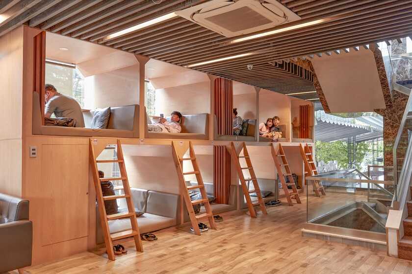 Cafe giường nằm