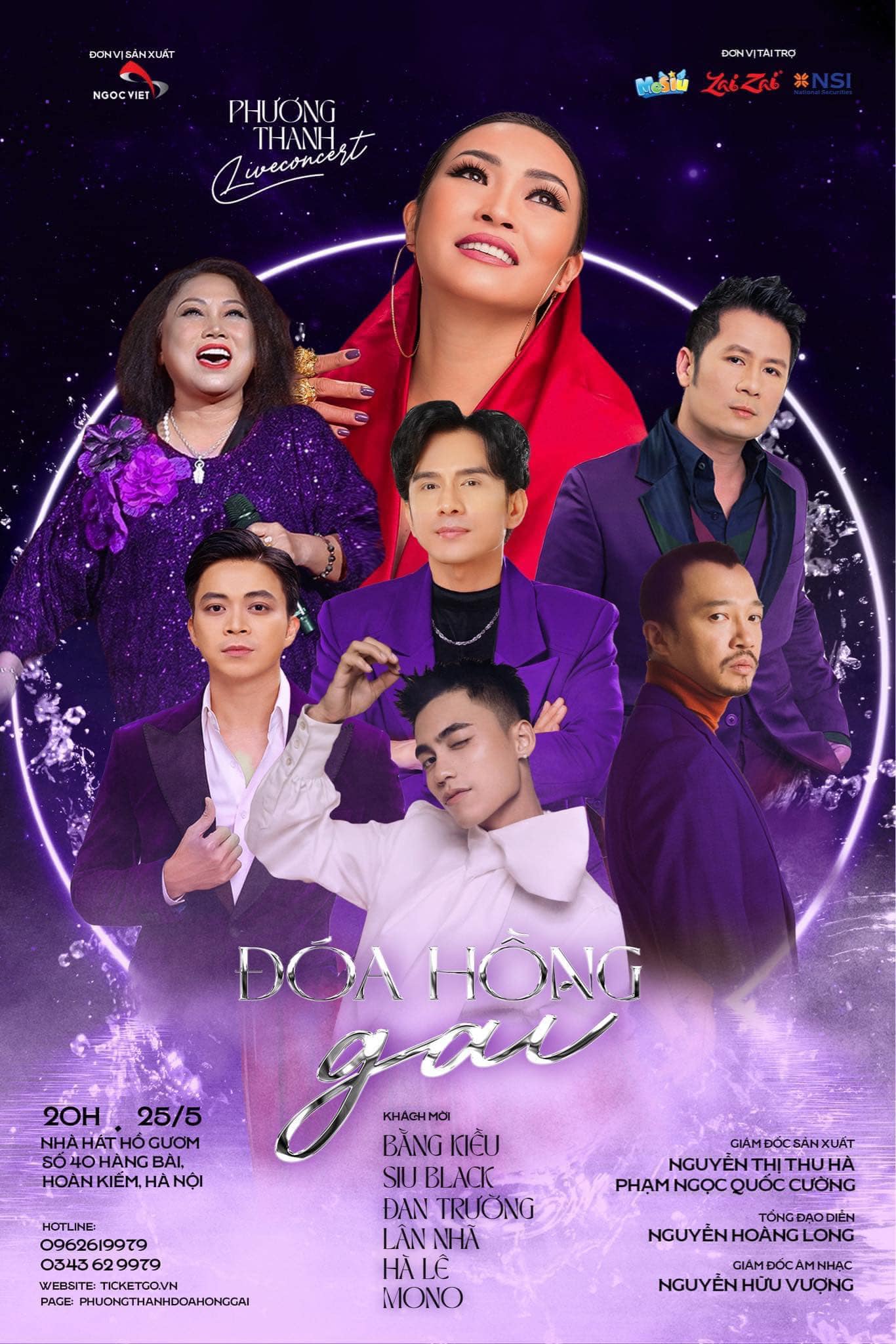 Ba thế hệ ca sĩ hội ngộ trong liveconcert của Phương Thanh