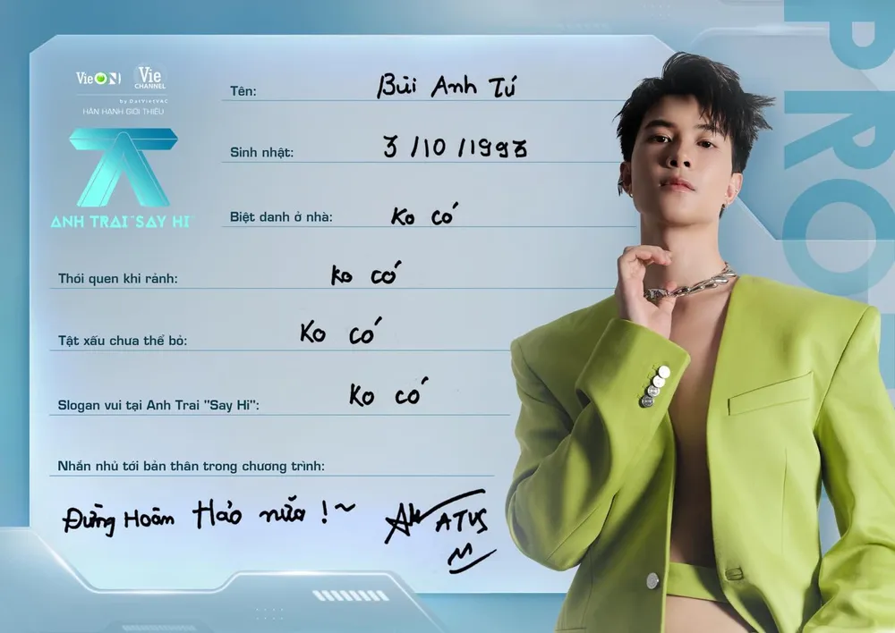 Isaac: ‘Tôi không ngại mắc lỗi tại Anh Trai Say Hi’