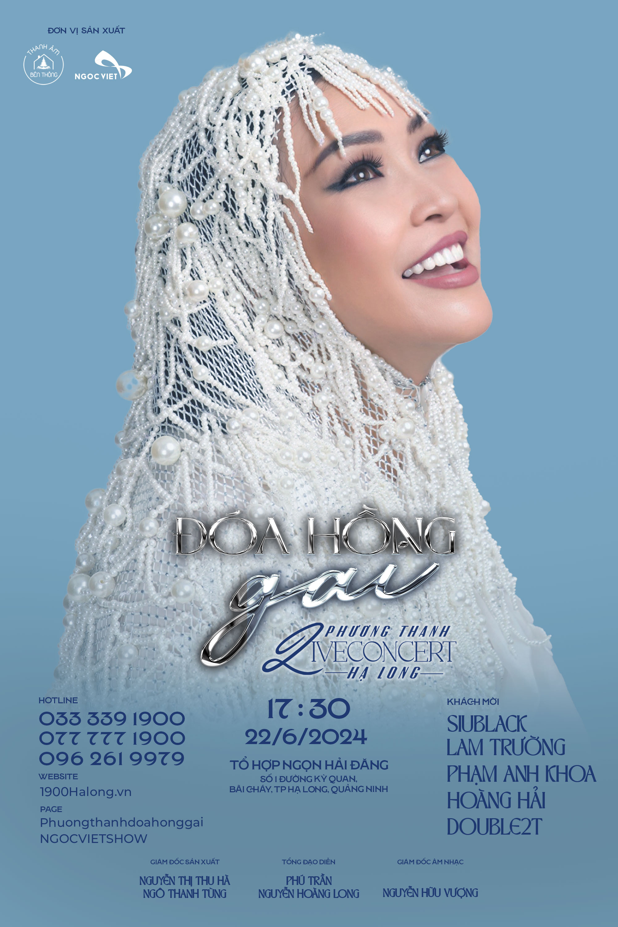 Phương Thanh thực hiện liveconcert Đóa Hồng Gai 2 tại TP Hạ Long