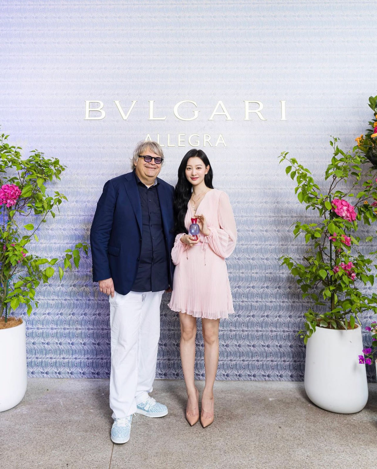 Kim Ji Won hợp tác Bulgari