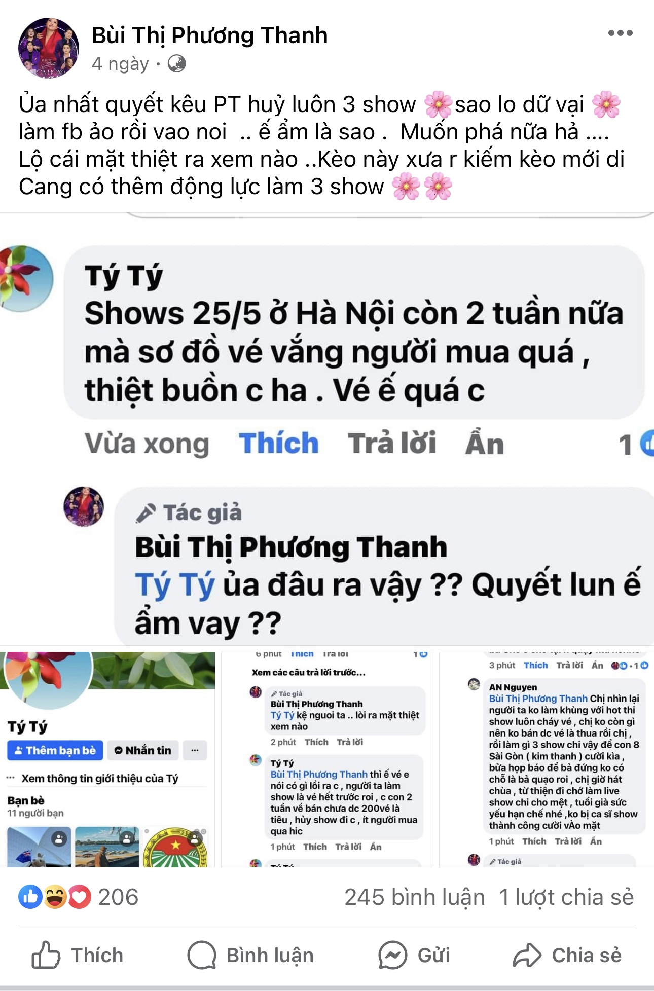 Liveconcert của Phương Thanh