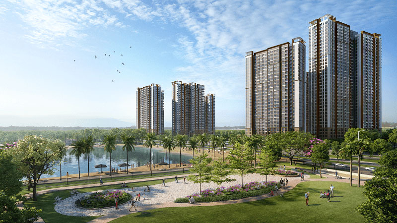 Thuê nhà sang, "ở sành sống chất" tại căn hộ 5 sao Masteri Waterfront