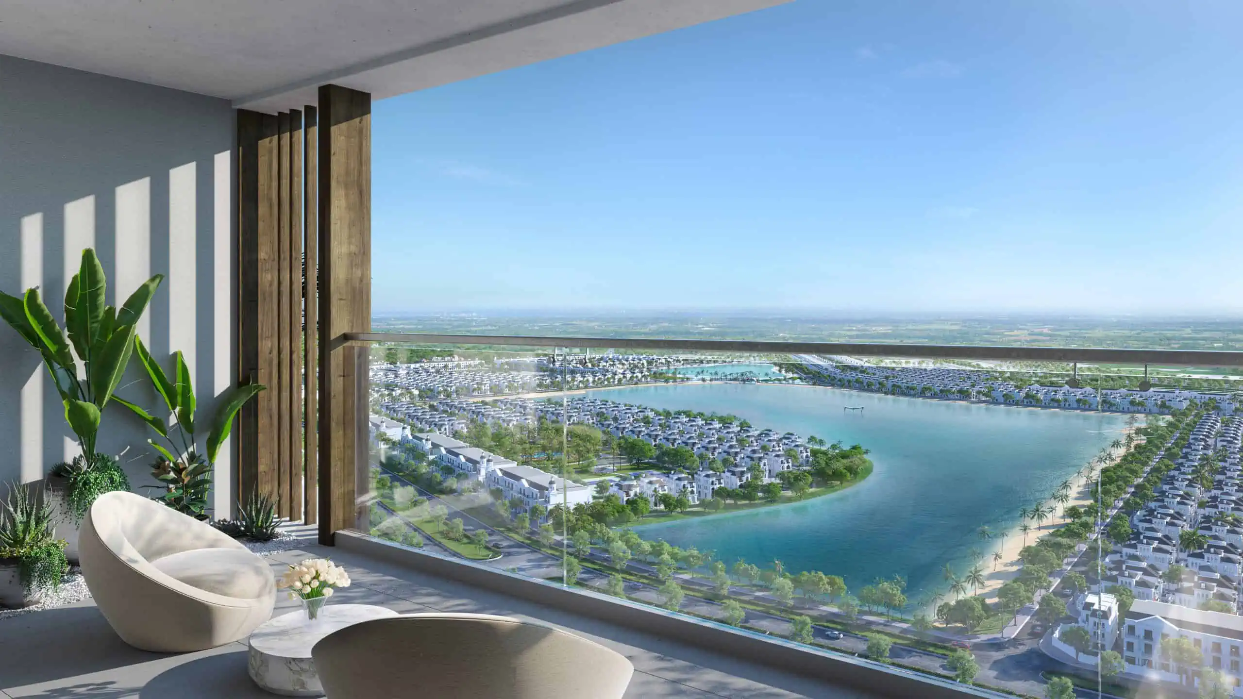 Thuê nhà sang, "ở sành sống chất" tại căn hộ 5 sao Masteri Waterfront