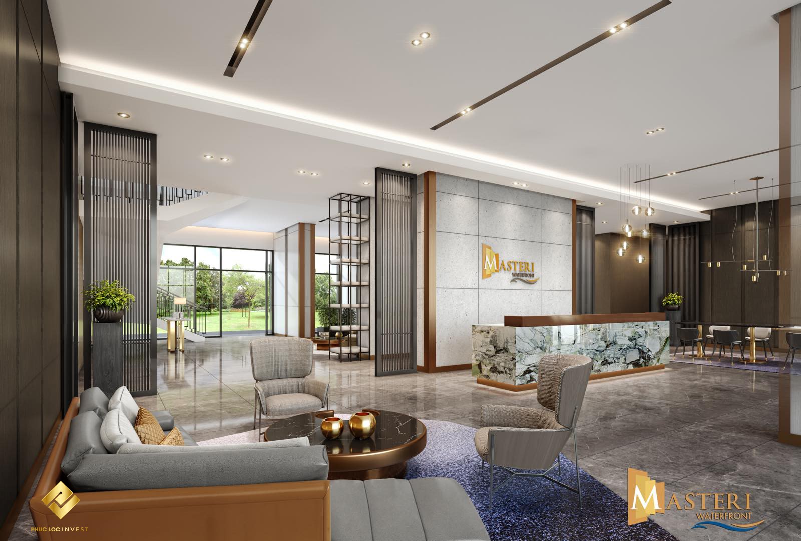 Thuê nhà sang, "ở sành sống chất" tại căn hộ 5 sao Masteri Waterfront
