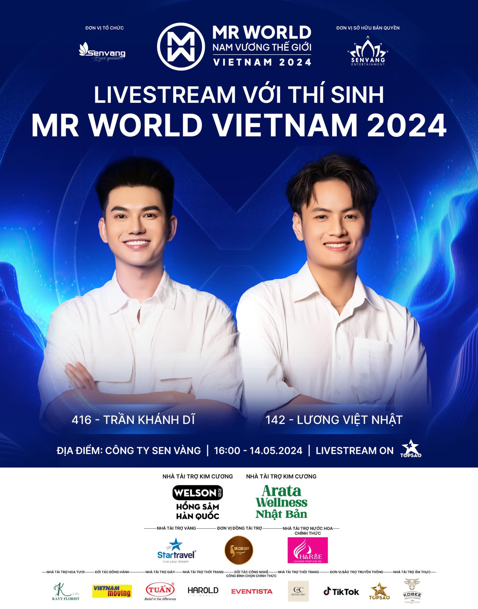 Mr World Vietnam 2024 công bố phần thi hoàn toàn mới