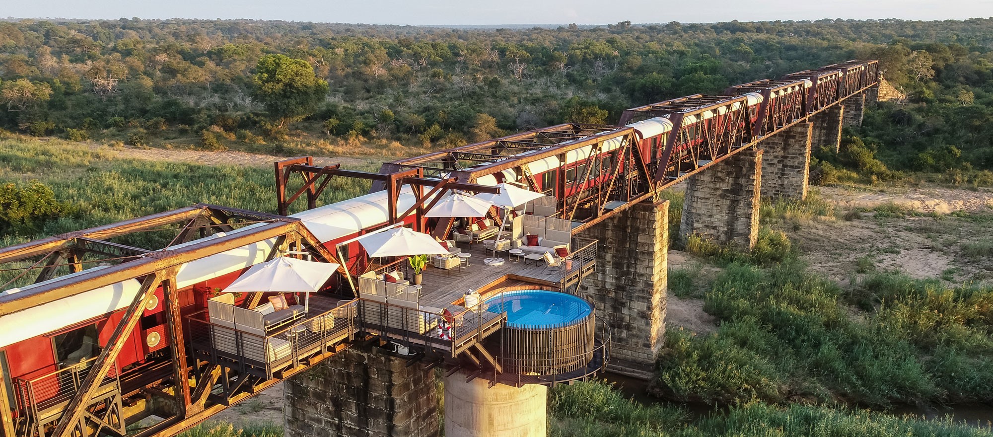 Khách sạn toa tàu Kruger Shalati