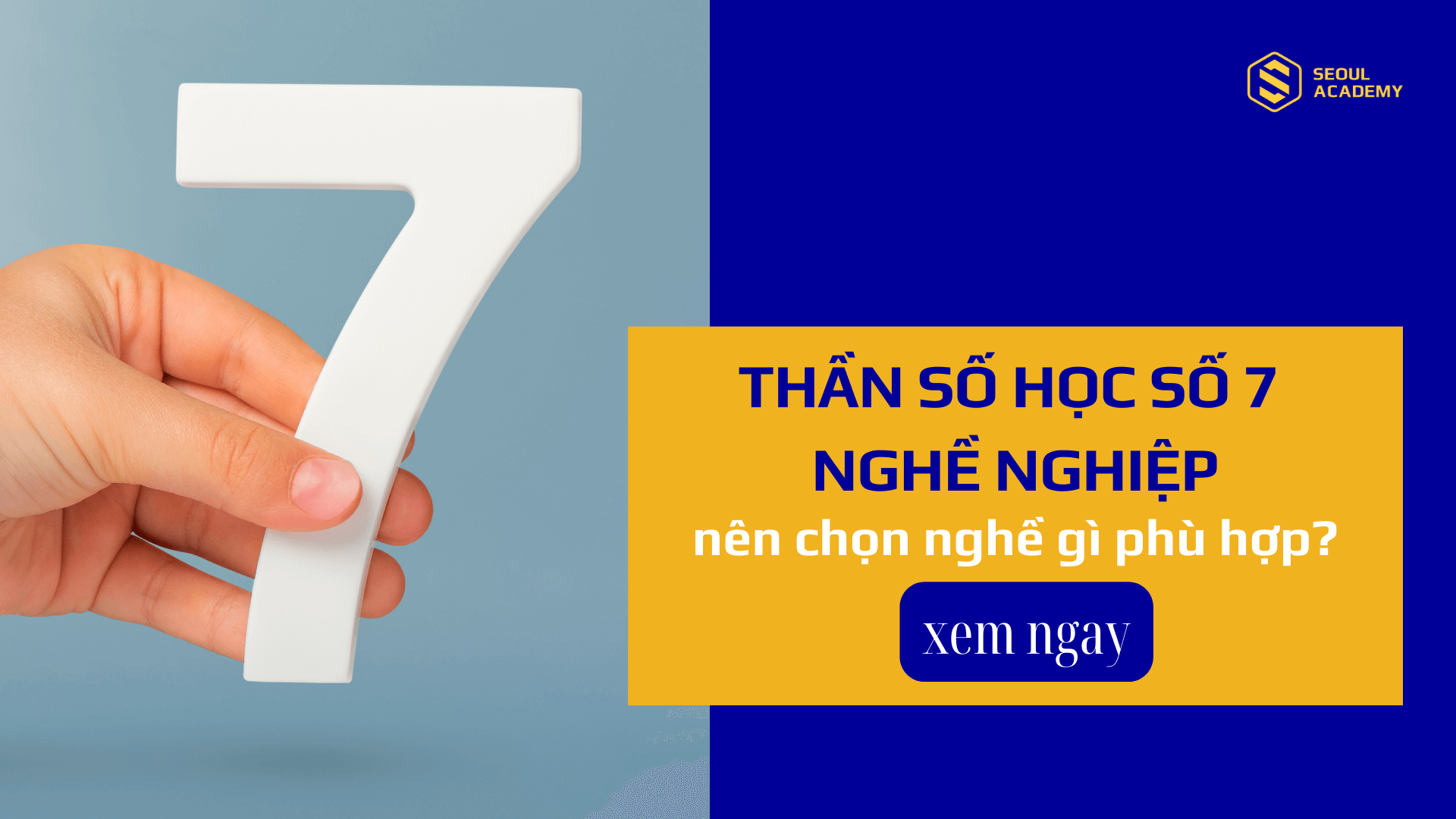 Số 7 thần số học