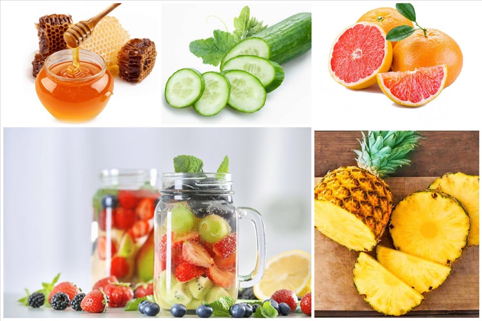 Nước detox giảm cân