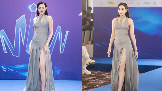 Đỗ Hà trưng trổ đôi chân đẹp nhất làng Hoa hậu, nhan sắc "cực cuốn" khi làm giám khảo Mr World Vietnam