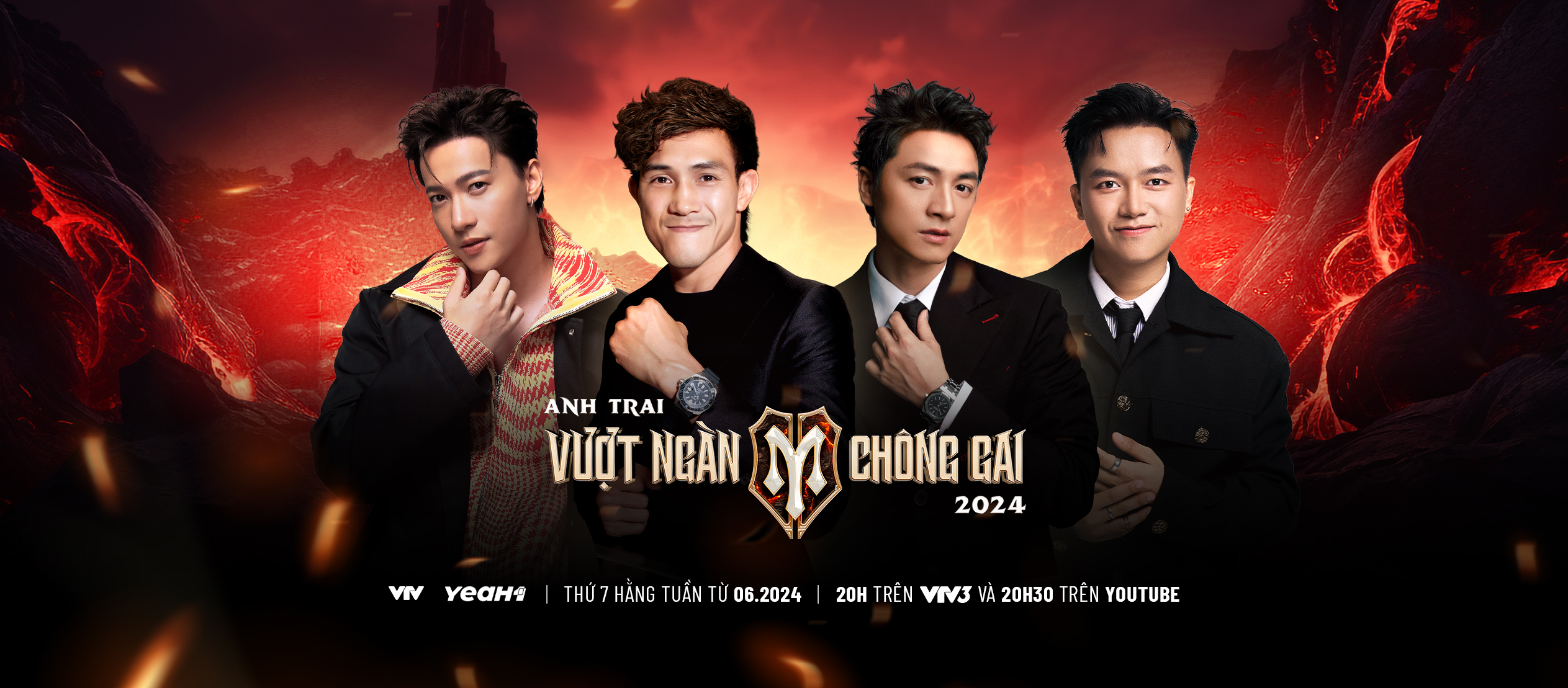 Anh Tài tiếp theo của Anh Trai Vượt Ngàn Chông Gai: 3 nam thần Vbiz cùng 1 võ sĩ "khuấy đảo" chương trình