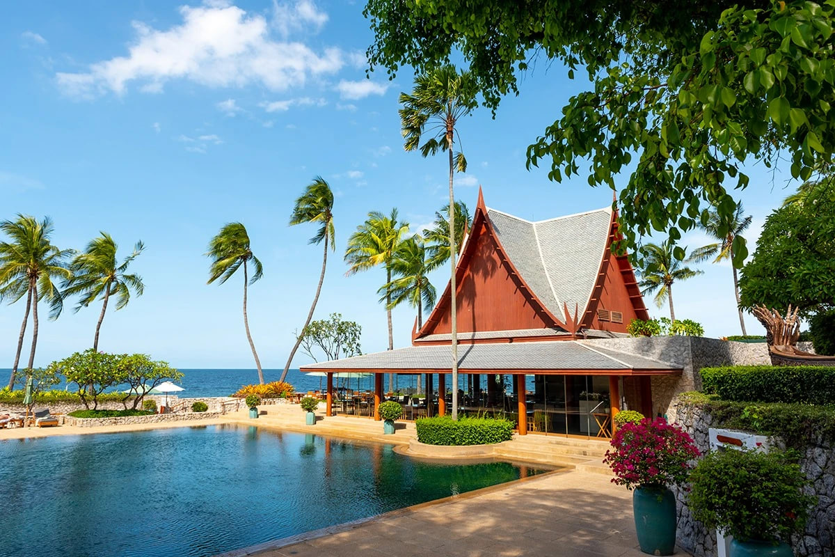 Resort chữa lành nằm sát bờ biển ở Thái Lan