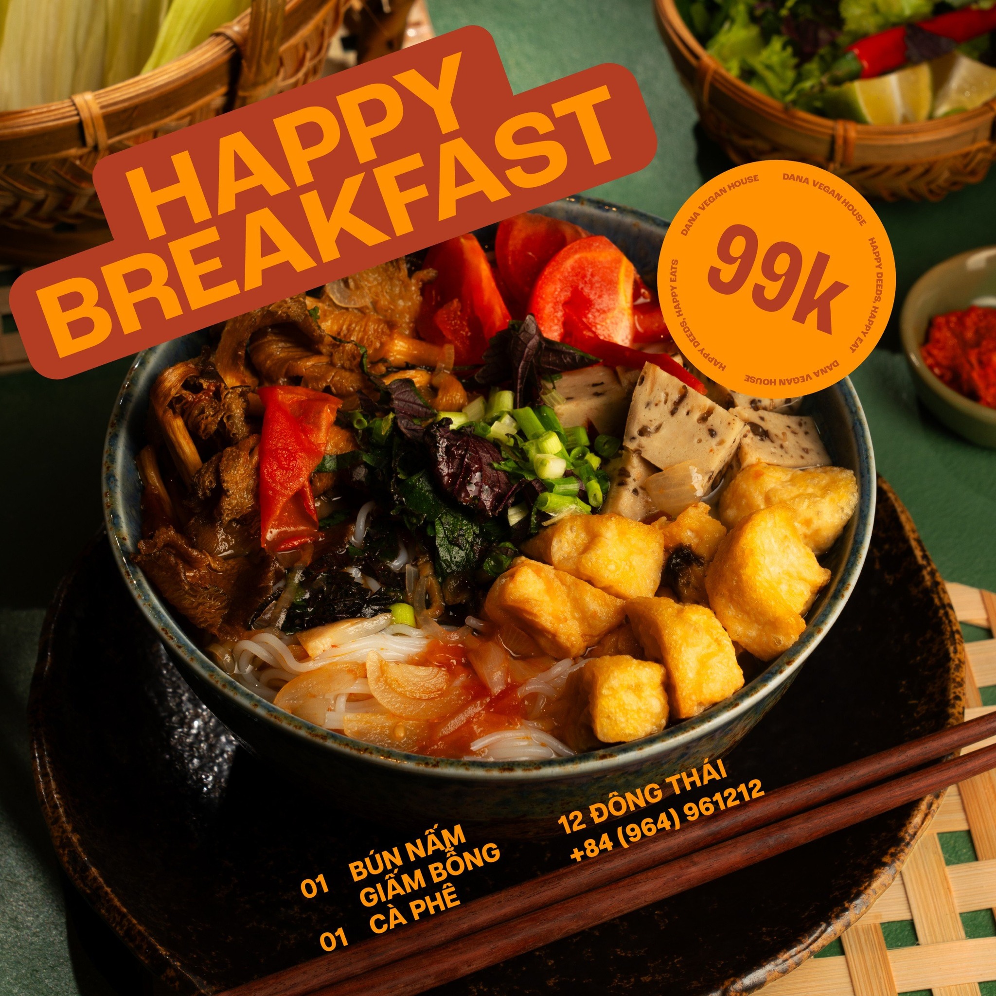 Dāna Vegan House – Hơn cả một nhà hàng chay