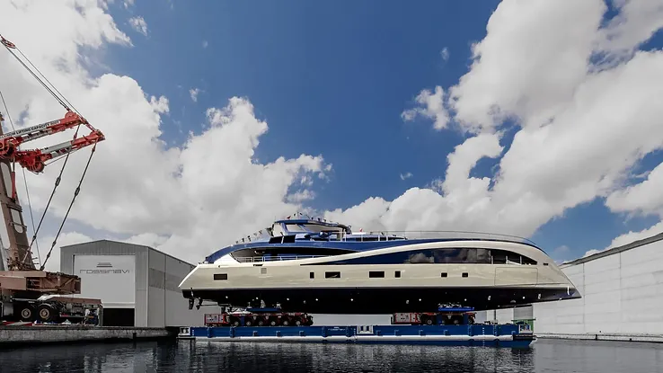 Rossinavi khởi động dự án Seawolf X - Catamaran lai điện dài 43m đầu tiên của hãng