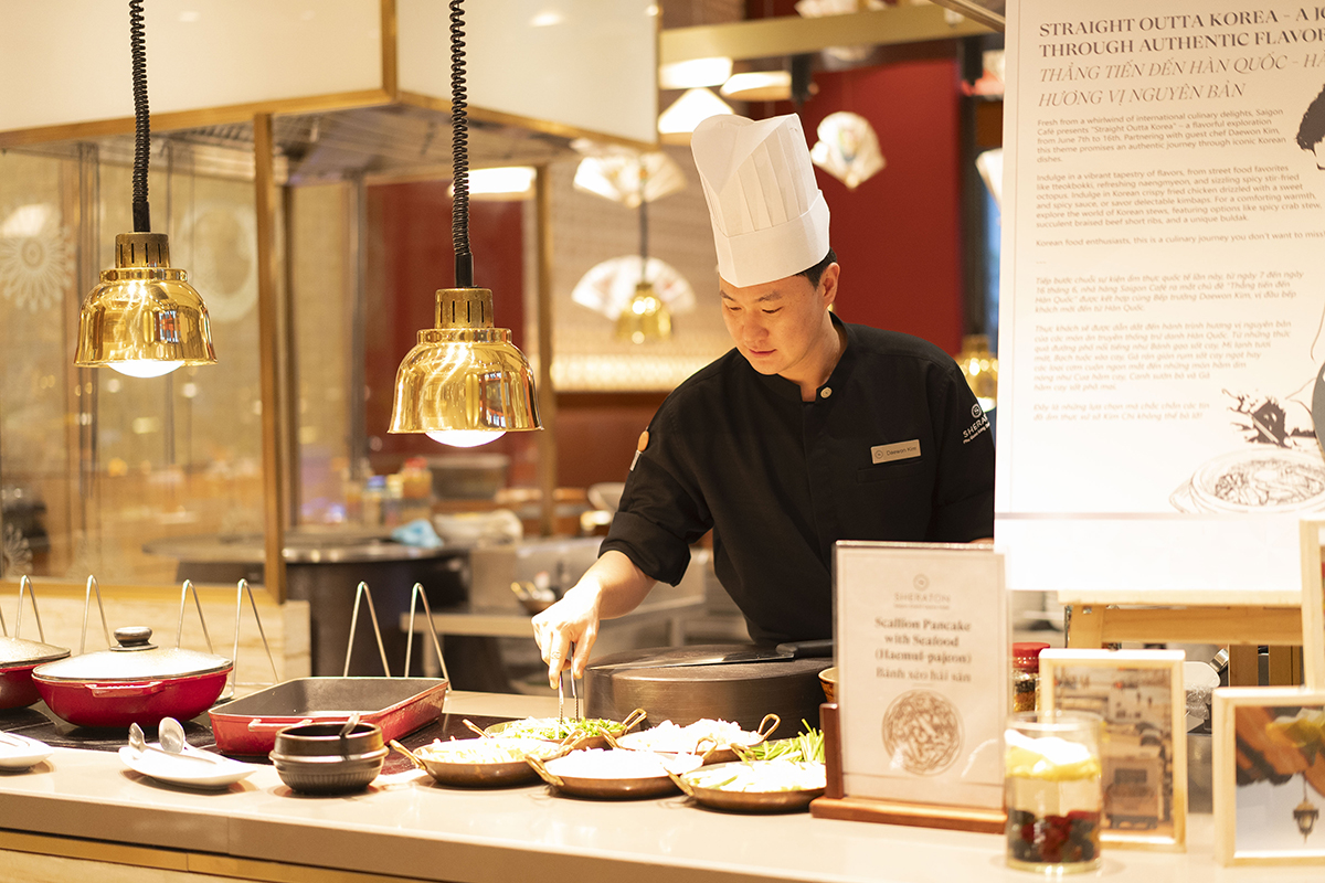 Sheraton Saigon Grand Opera Hotel đưa thực khách Sài Thành “Thẳng Tiến Seoul” với ẩm thực đặc trưng Hàn Quốc