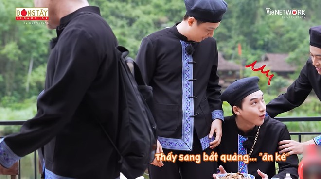 Trường Giang, Ngô Kiến Huy tròn mắt trước bữa ăn của 2 Ngày 1 Đêm