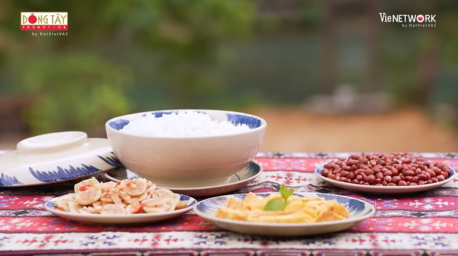 Trường Giang, Ngô Kiến Huy tròn mắt trước bữa ăn của 2 Ngày 1 Đêm