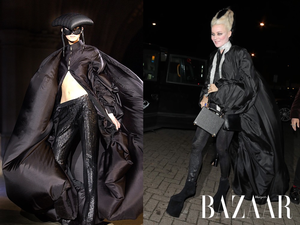Lady Gaga bí ẩn trong bộ cánh all-black từ Alexander McQueen
