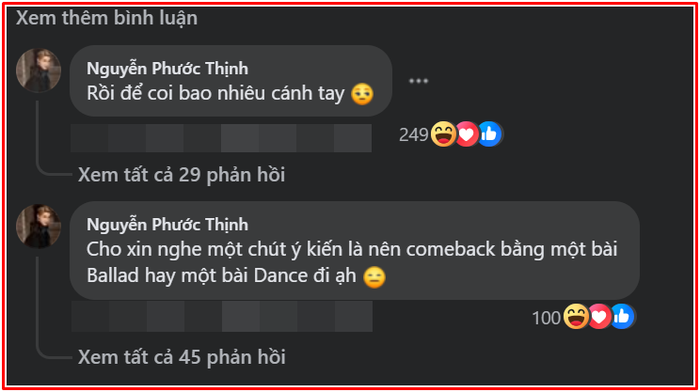 Noo Phước Thịnh tái xuất