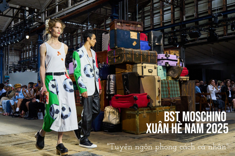 BST Moschino Xuân Hè Nam 2025