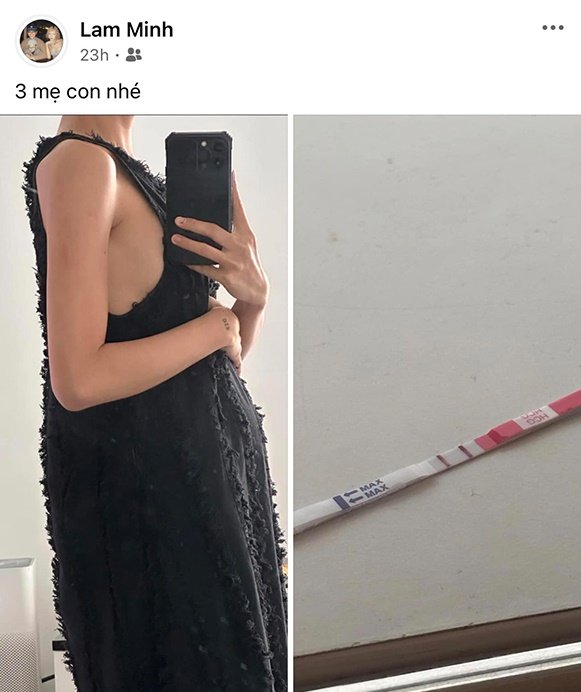 Lâm Minh có bầu lần 2?