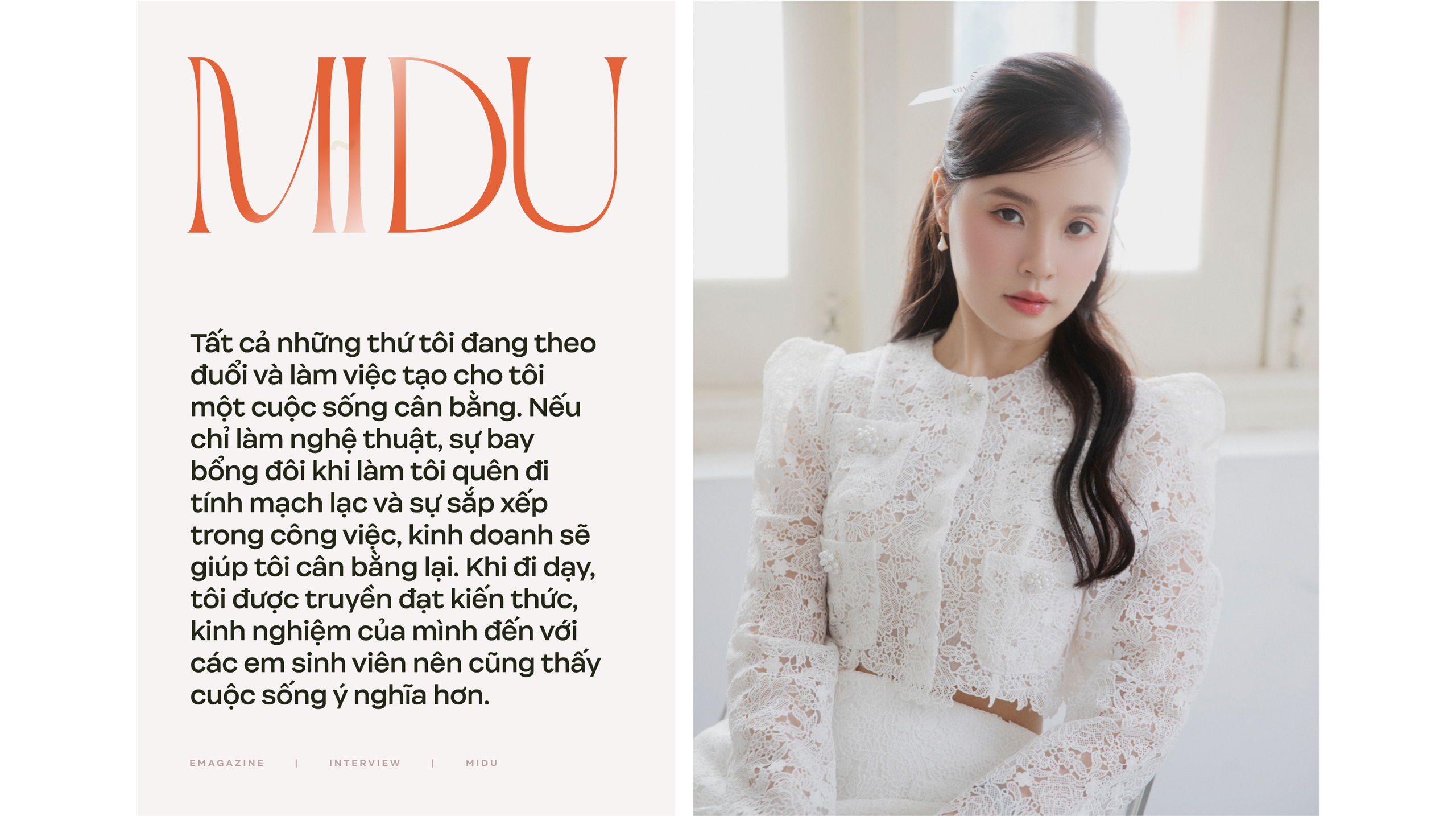 Phỏng vấn Midu sau đám cưới với chàng thiếu gia Minh Đạt