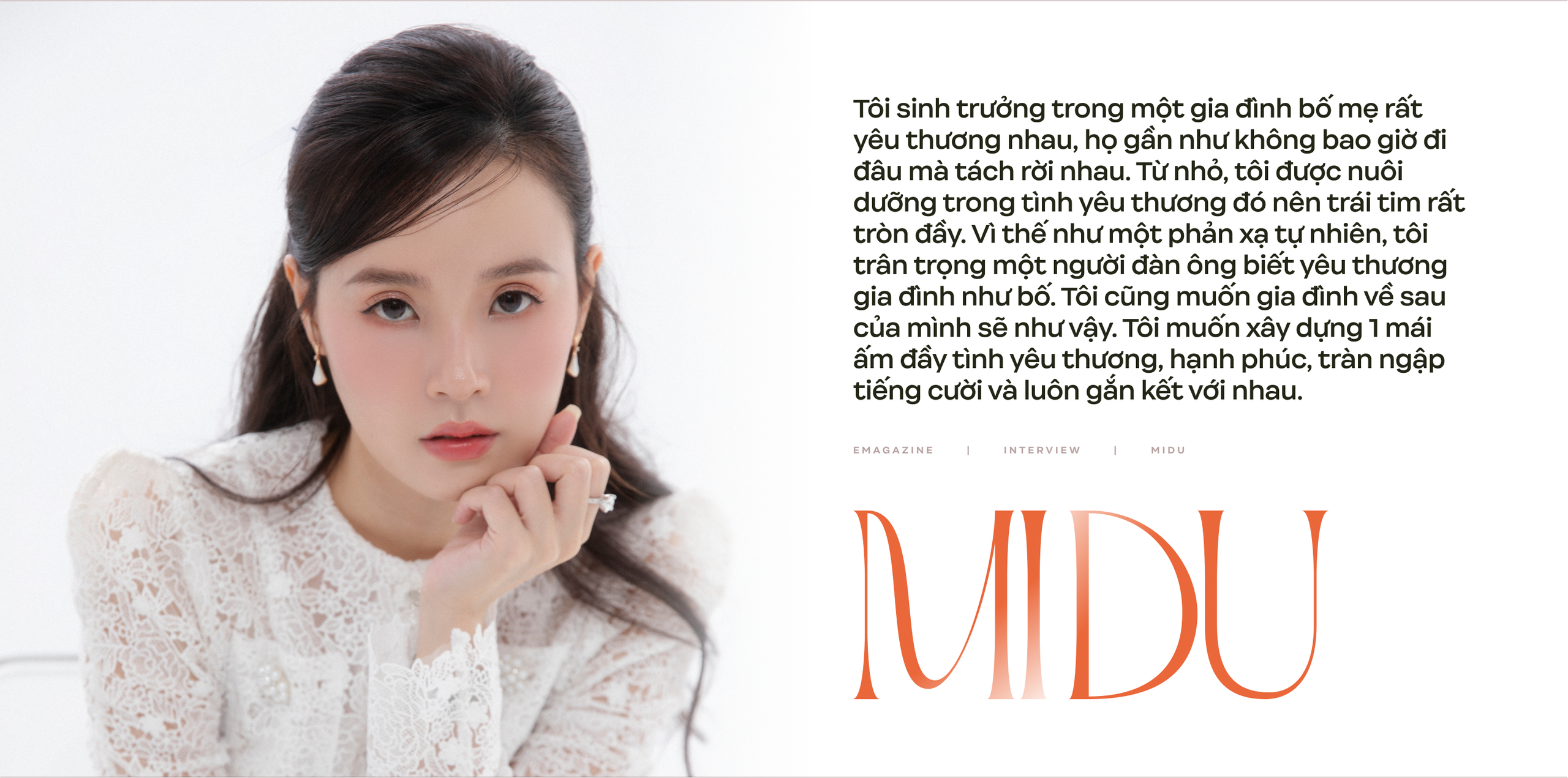 Phỏng vấn Midu sau đám cưới với chàng thiếu gia Minh Đạt