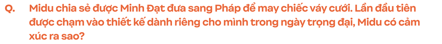 Phỏng vấn Midu sau đám cưới với chàng thiếu gia Minh Đạt