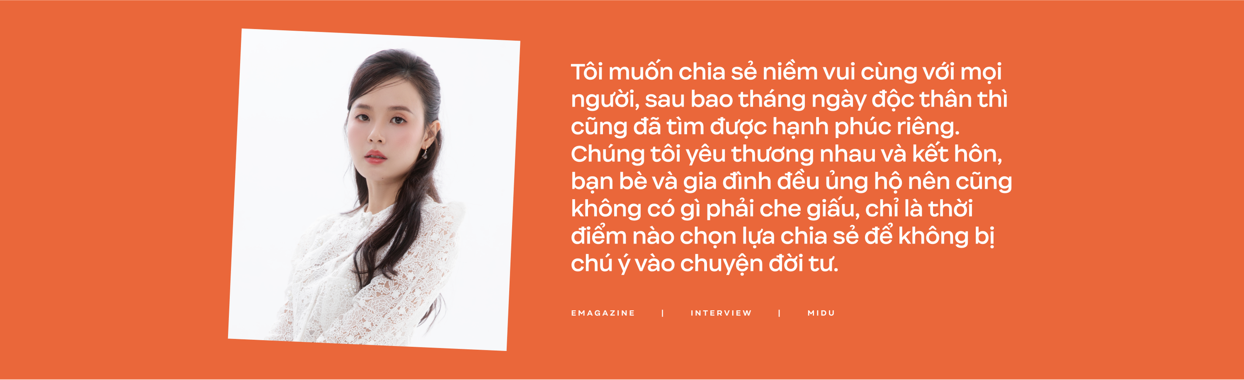 Phỏng vấn Midu sau đám cưới với chàng thiếu gia Minh Đạt