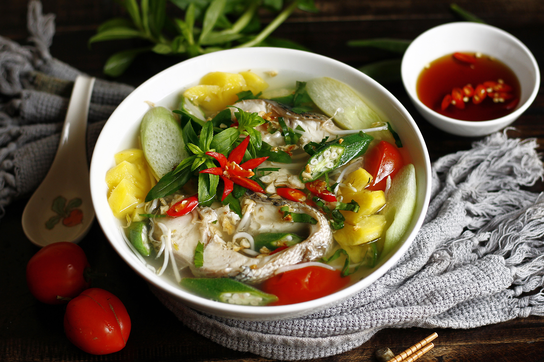 Cách nấu canh chua cá