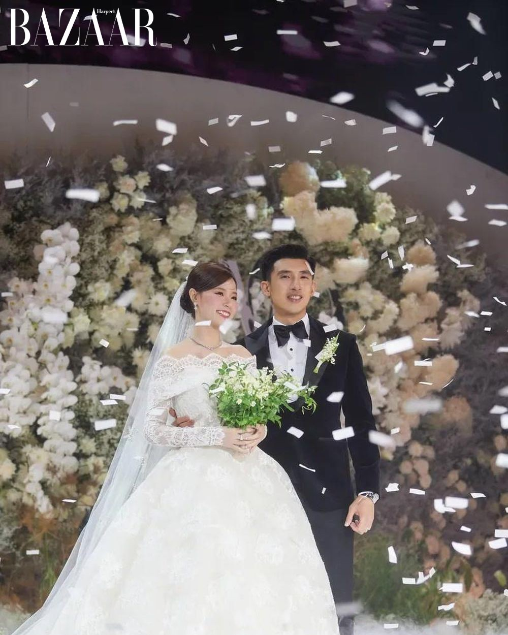 4 mẫu váy cưới lộng lẫy của cô dâu Midu trong hôn lễ cổ tích