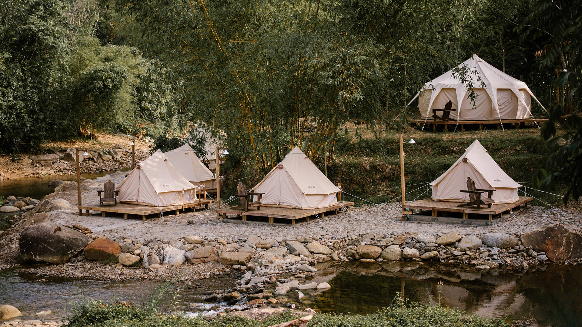 Xu hướng tìm về thiên nhiên trong sự xa xỉ với Glamping