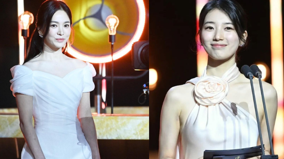 Chẳng đi thảm đỏ, makeup như không, Song Hye Kyo - Suzy vẫn hút spotlight với tạo hình trong veo