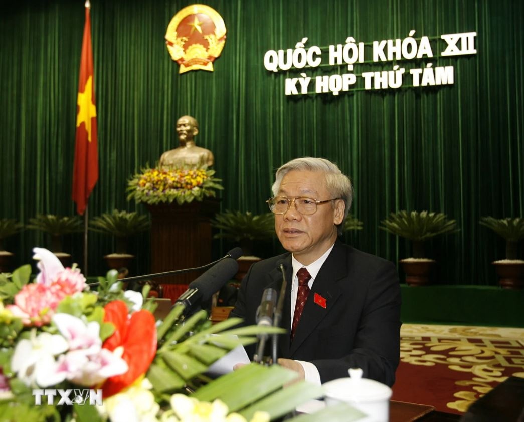 Tổng bí thư Nguyễn Phú Trọng và những dấu ấn đậm nét ở Quốc hội