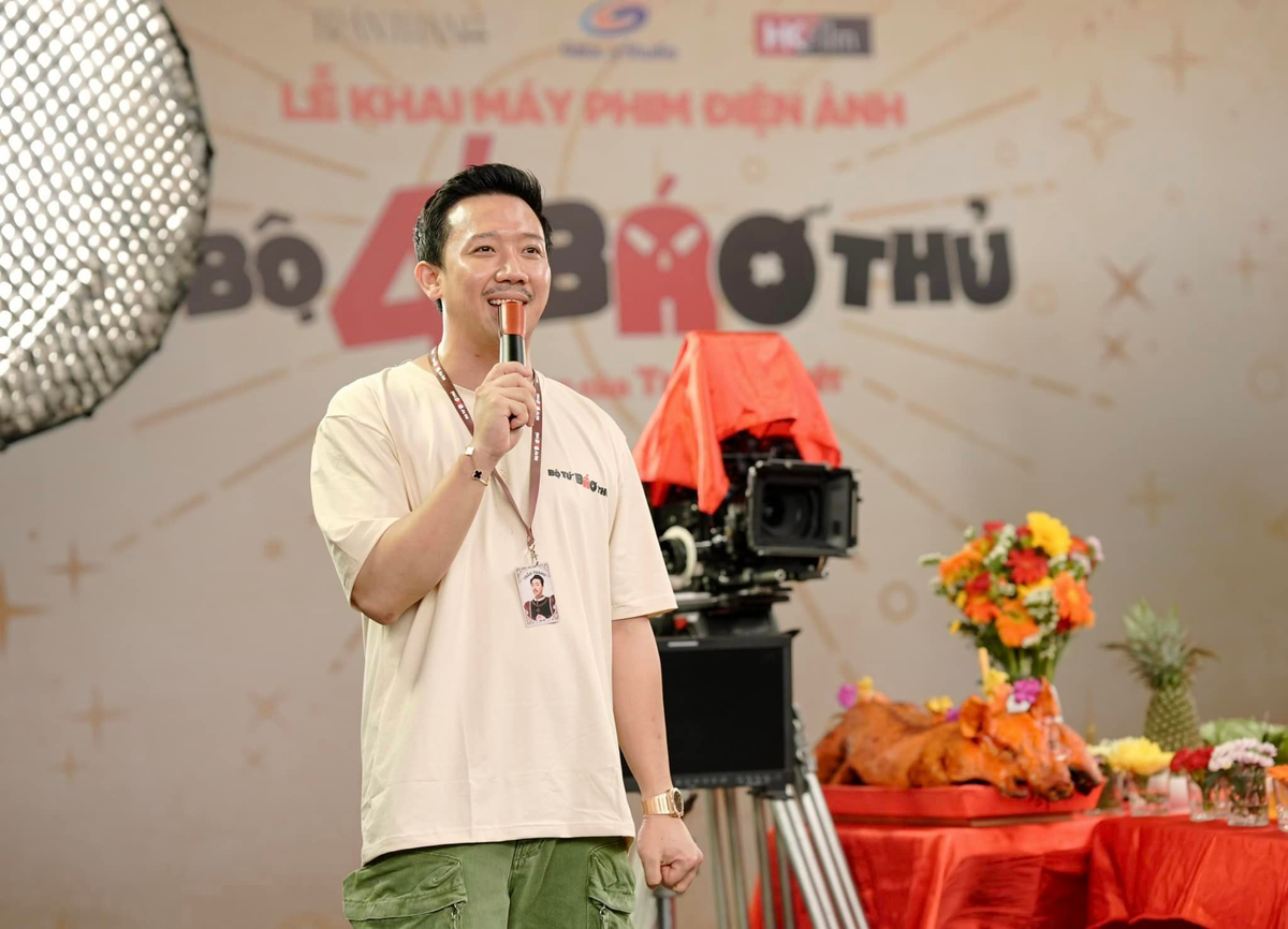 Trấn Thành quay phim Tết 2025