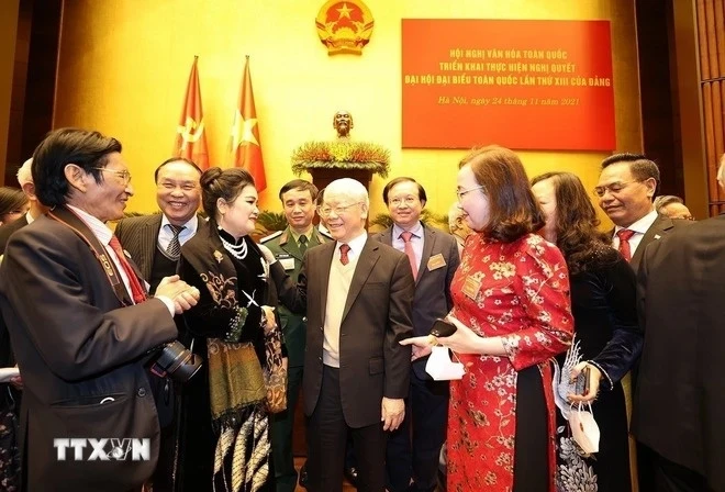 Tổng Bí thư Nguyễn Phú Trọng - Người soi đường cho văn nghệ sĩ