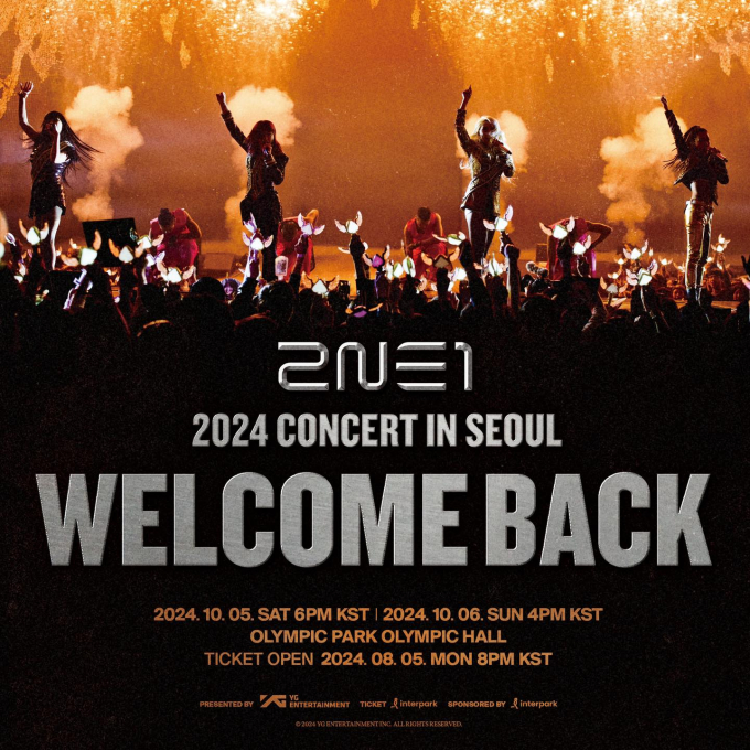 Giá vé concert 2NE1