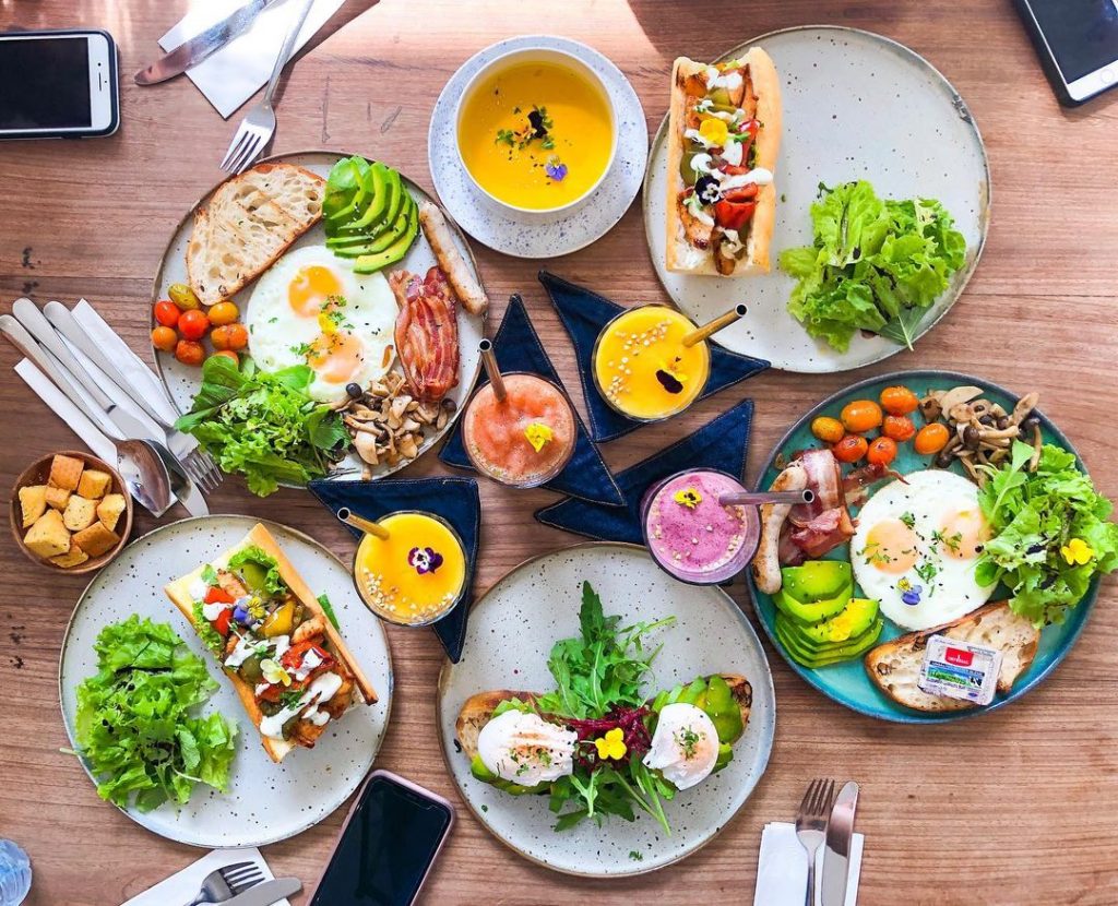 Quán brunch tại Sài Gòn