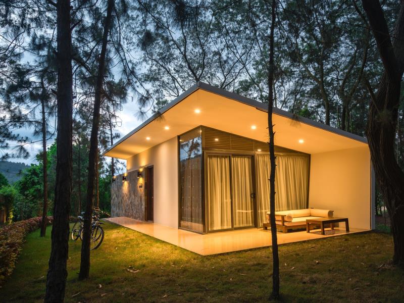 Top các resort biệt thự Flamingo Đại Lải villa sân vườn view hồ đẹp